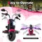 Battery Powered Kids Motorcycle 6V Motor 1.5 MPH Detachable Wheels